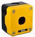 rc1pyellowENCL PB 1 POS 22MM YELLOWUSE RB2B/RP2B PUSH BUTTONSAND RB2BE101/102BP BACK MOUNTCONTACT BLOCK & ADAPTM20 FTG