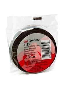 2155-3/42155-3/4 3M TemflexRubber Splicing Tape 21553/4" x 22FT Low Voltage RubberSelf-Fusing 600V RoHS