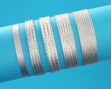 aa59569f30t0437AA59569F30T0437 Flat BraidT.C. 1/2" Width SheildingGround Strap 30AWG 240:Noof Wires-Approx AWG:6 RoHS