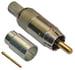 crca-13TE/ADC CRCA-13 75 Ohm RCA3pc Crimp Straight Plug forGepco VDM230, Belden 1855A& Mini RG59