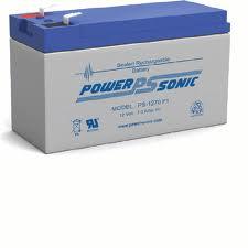 ps-1270PS-1270 Sealed Lead AcidBattery Rechargeable; 12 V; 7 Ah Spill-Proof;ABS Case; AGM f1 terminals