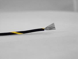 Cavo Di Aggancio Solido Calibro 28 AWG Giallo 100 Piedi 0,0126" UL1007 - Foto 3